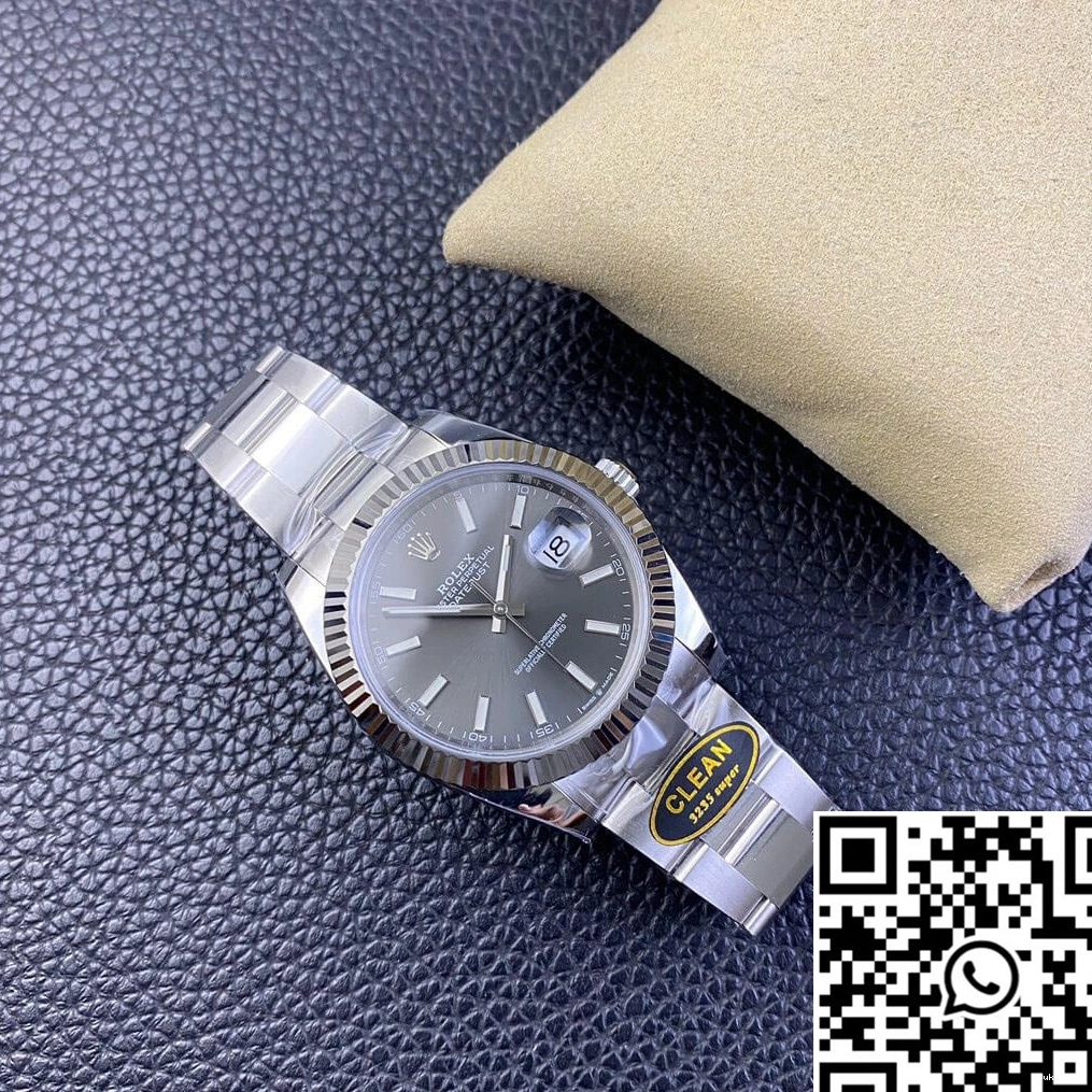 M126334-0013 Grey Dial Factory Rolex Datejust Clean 0812
